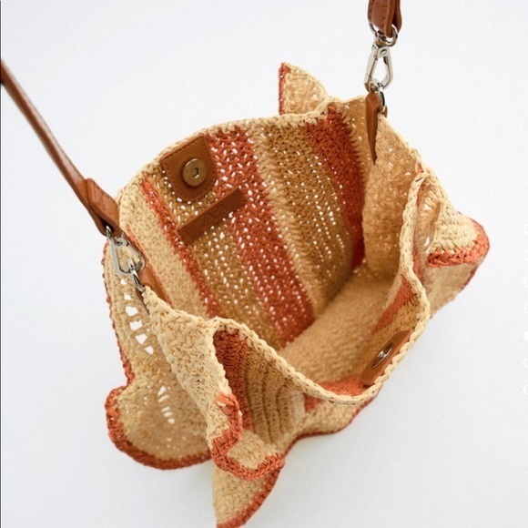 ZARA Woven bucket bag 6218/910 - Picture 12 of 14